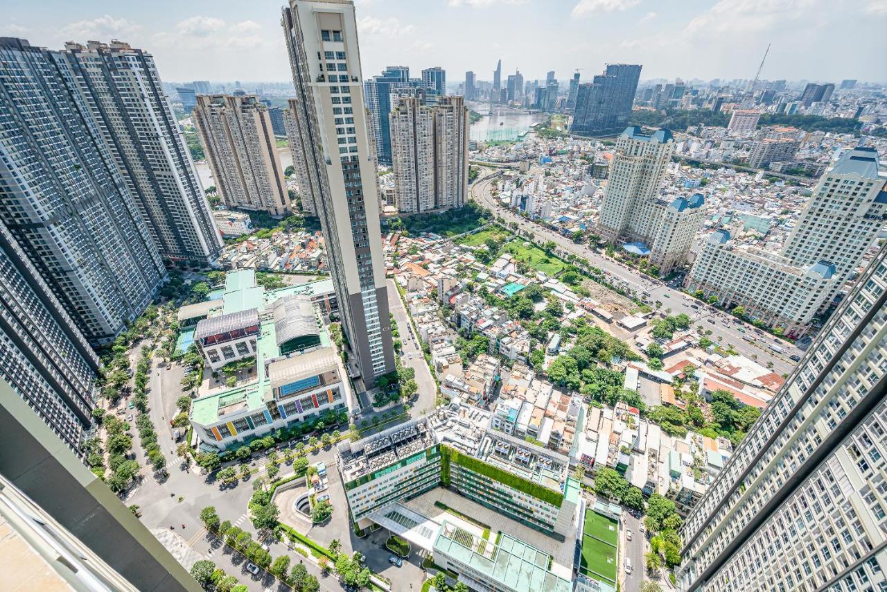 강과 시내가 한눈에 보이는 럭셔리 3br Apartamento Cidade de Ho Chi Minh